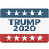 Trump 2020 Red White and Blue MacBook Skins